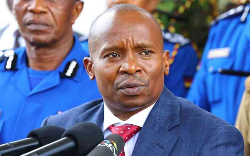 KENYA: Interior Cabinet Secretary Kithure Kindiki Suspends Worldcoin